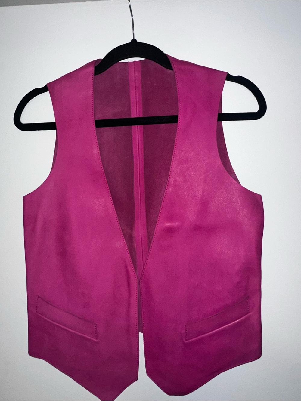 RARE Balenciaga 2009 Nicolas Ghesquière
Pink Leather Vest